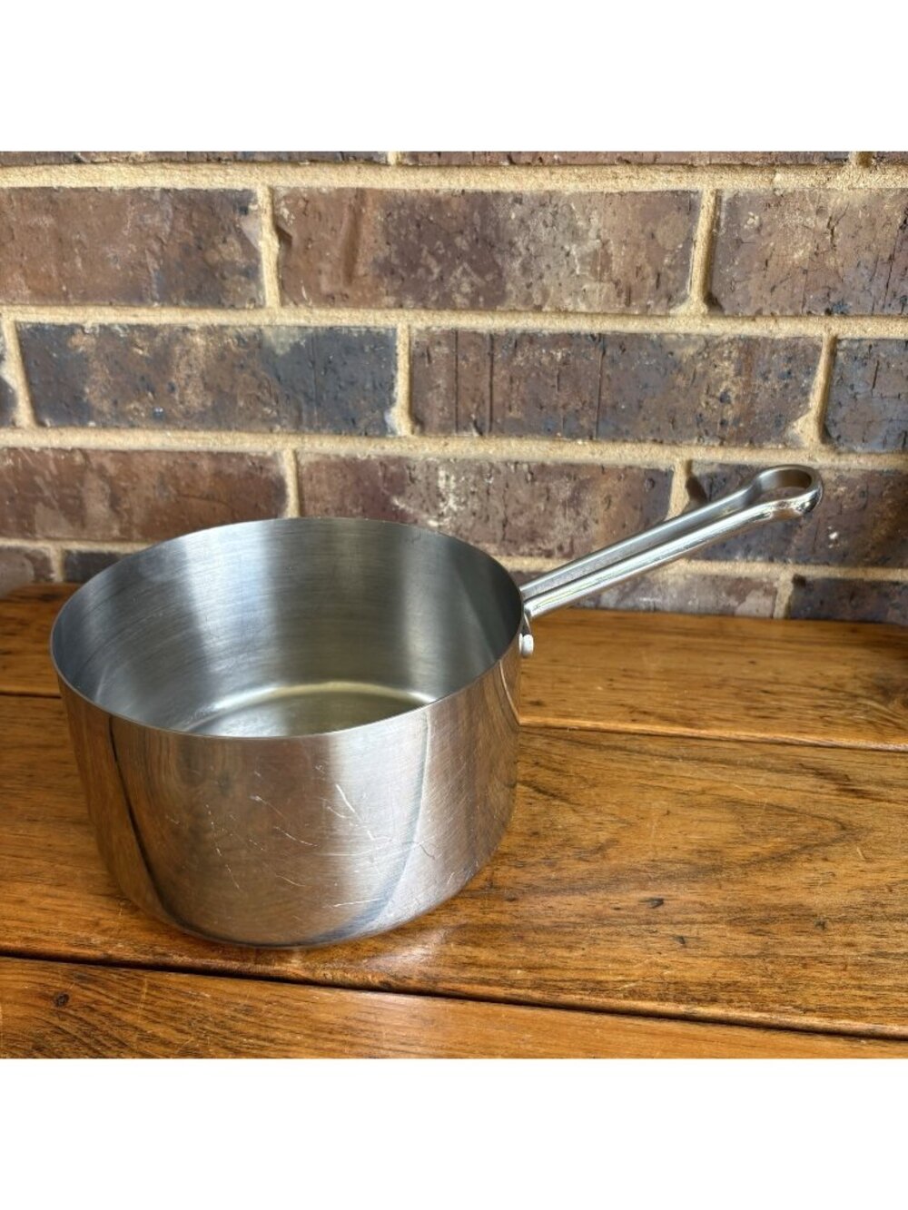 Revere Ware Pro Line 3 QT 3 L Stainless Steel Copper Core Saucepan Pot No Lid